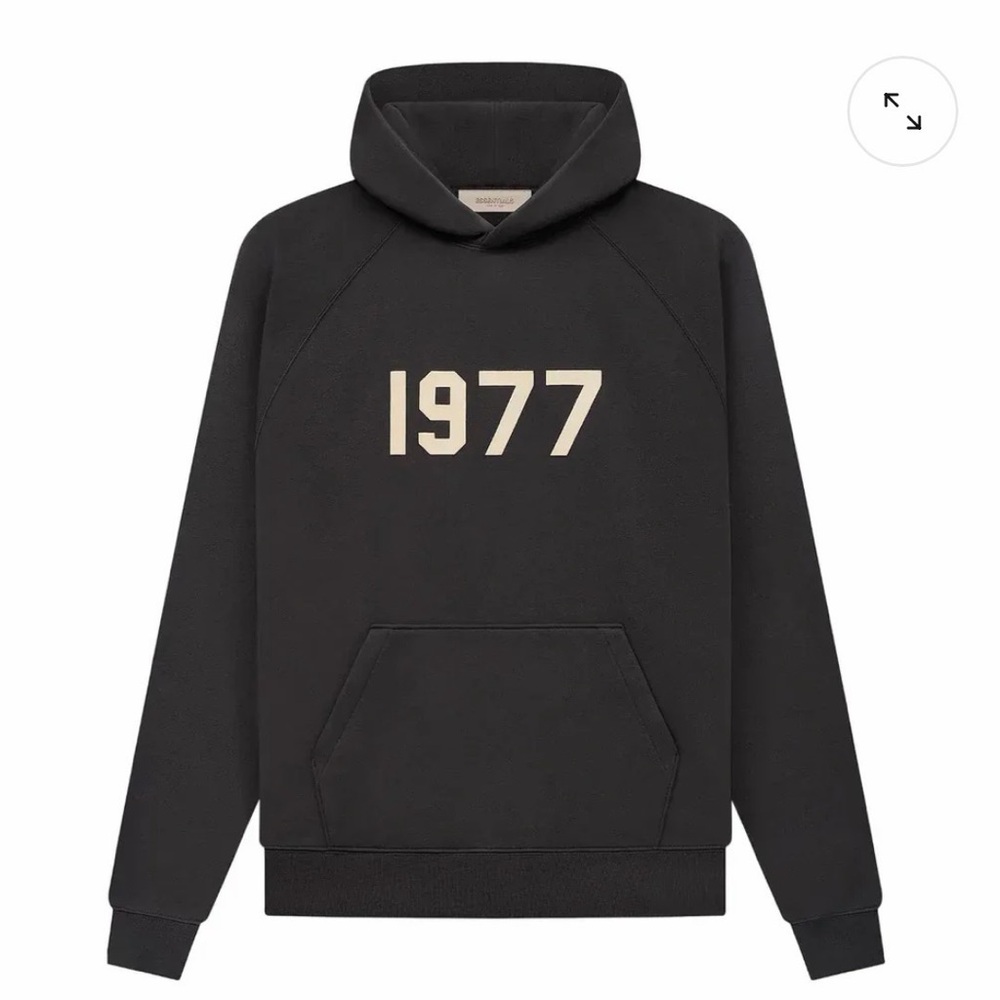 NWT Essentials Fear of God Men's 1997 Iron Hoodie - Small